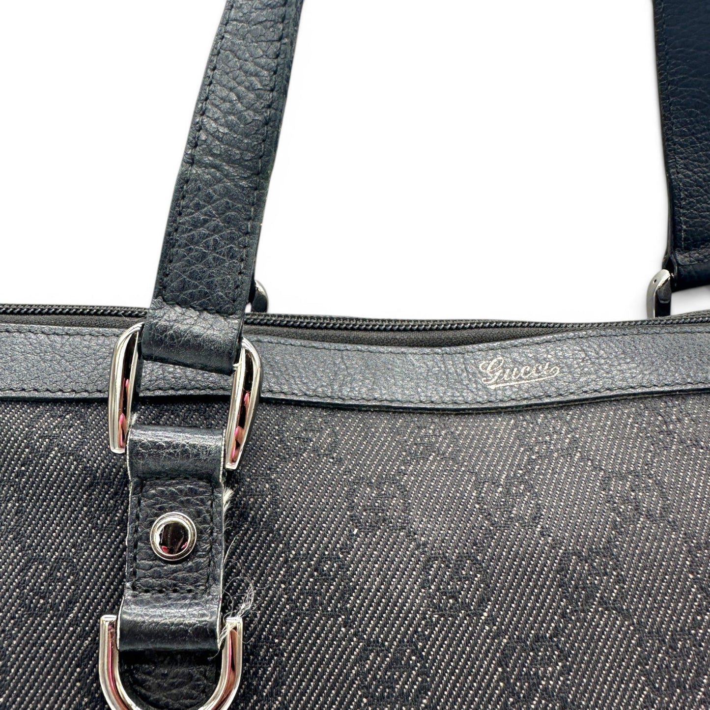 Vintage Gucci 268640 Abbey Tote Shoulder Bag