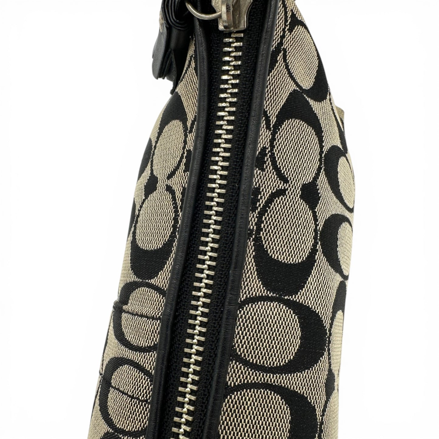 Vintage Coach 6371 East West Baguette Shoulder Bag