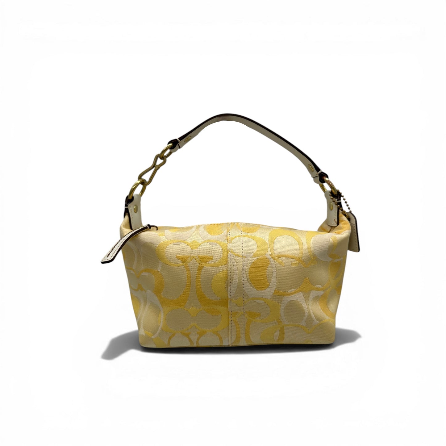 Vintage Coach Y2K Optic Monogram Shoulder Bag