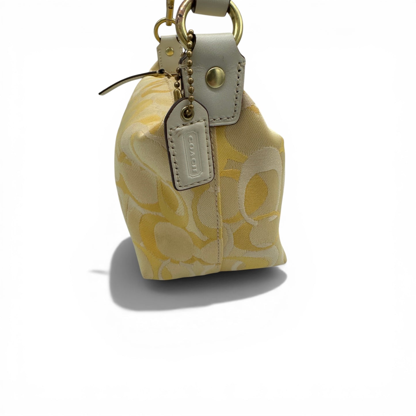 Vintage Coach Y2K Optic Monogram Shoulder Bag