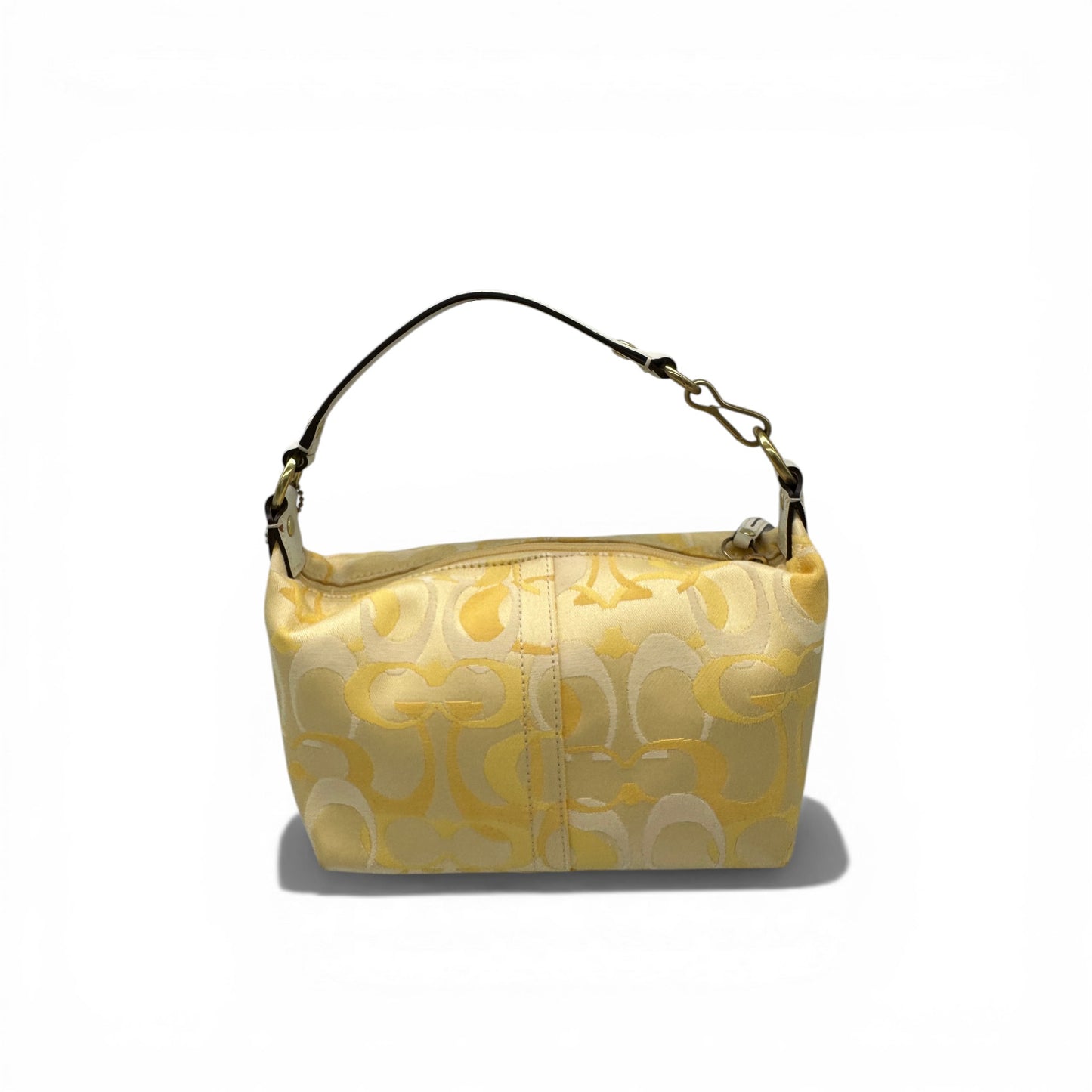 Vintage Coach Y2K Optic Monogram Shoulder Bag