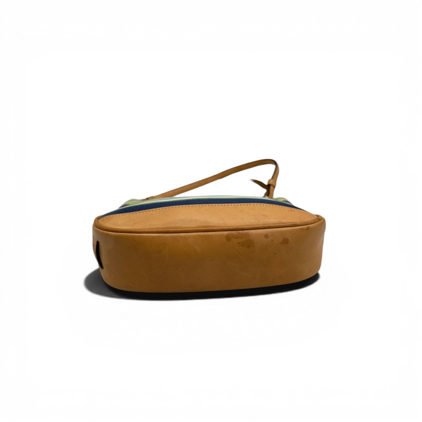 Vintage Coach 7749 Stripe Demi Mini Shoulder Bag