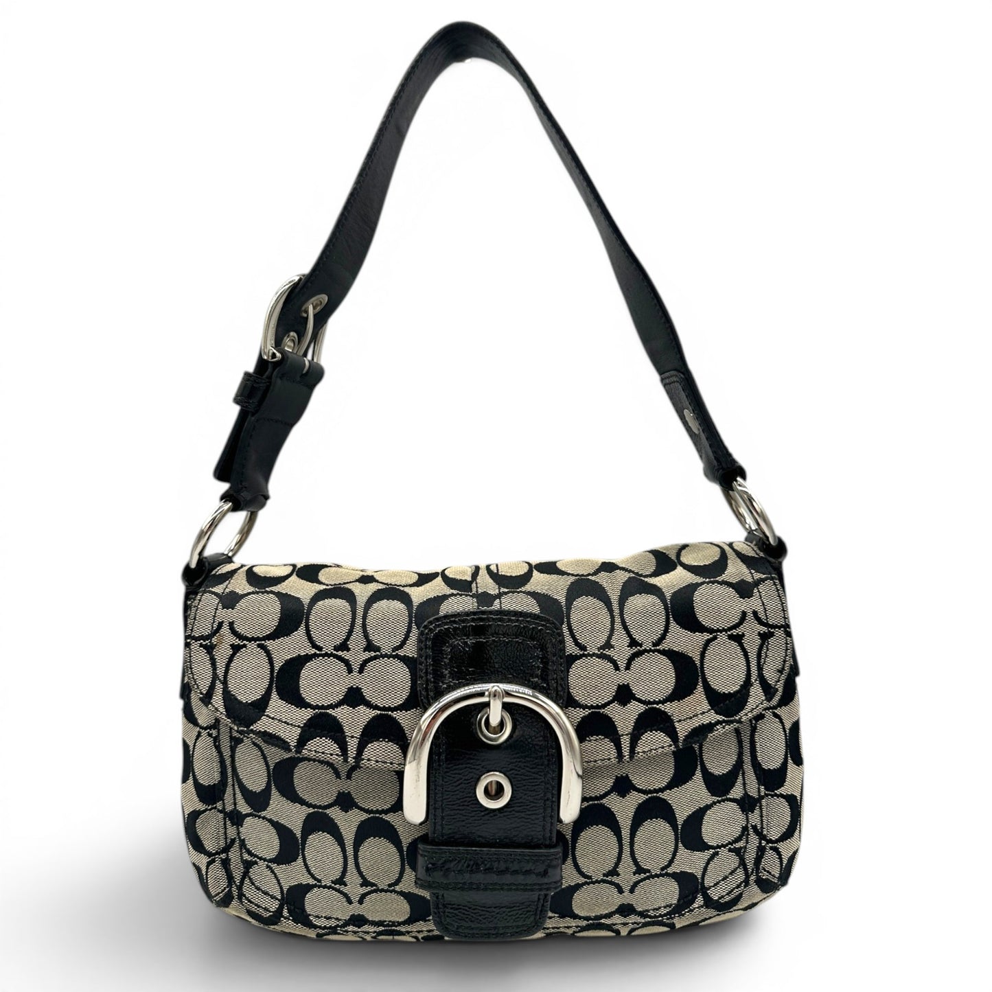 Sac bandoulière vintage Coach F13113 Soho