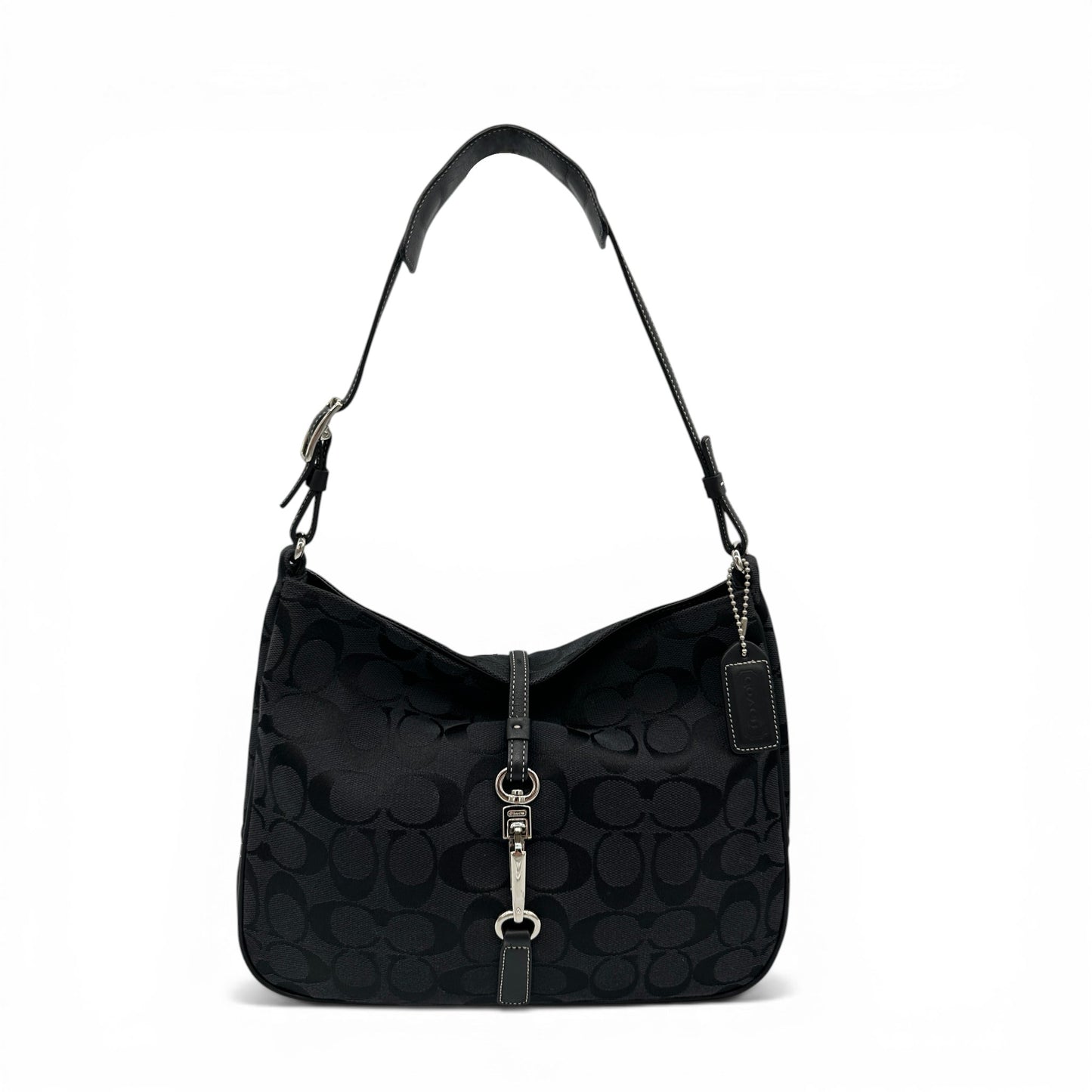 Vintage Coach 6091 Hamptons Clip Shoulder Bag