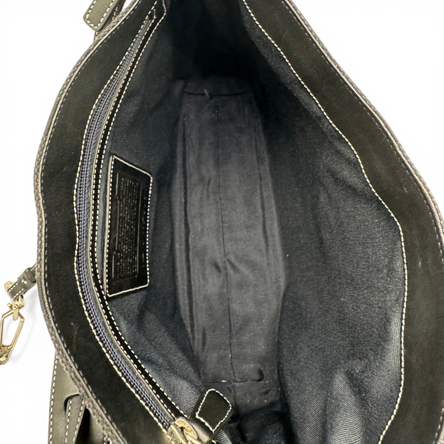 Vintage Coach 6091 Hamptons Clip Shoulder Bag