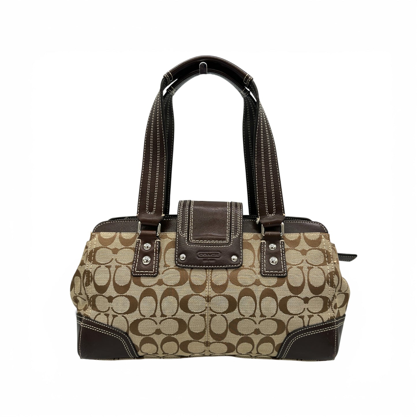 Vintage Coach F13975 Hamptons Carryall Shoulder Bag