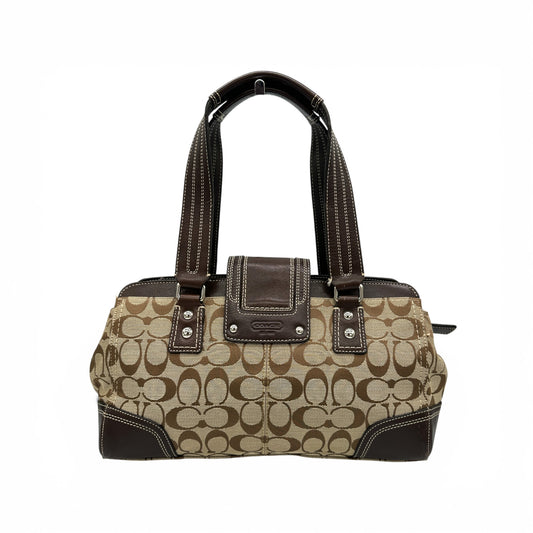 Vintage Coach F13975 Hamptons Carryall Shoulder Bag