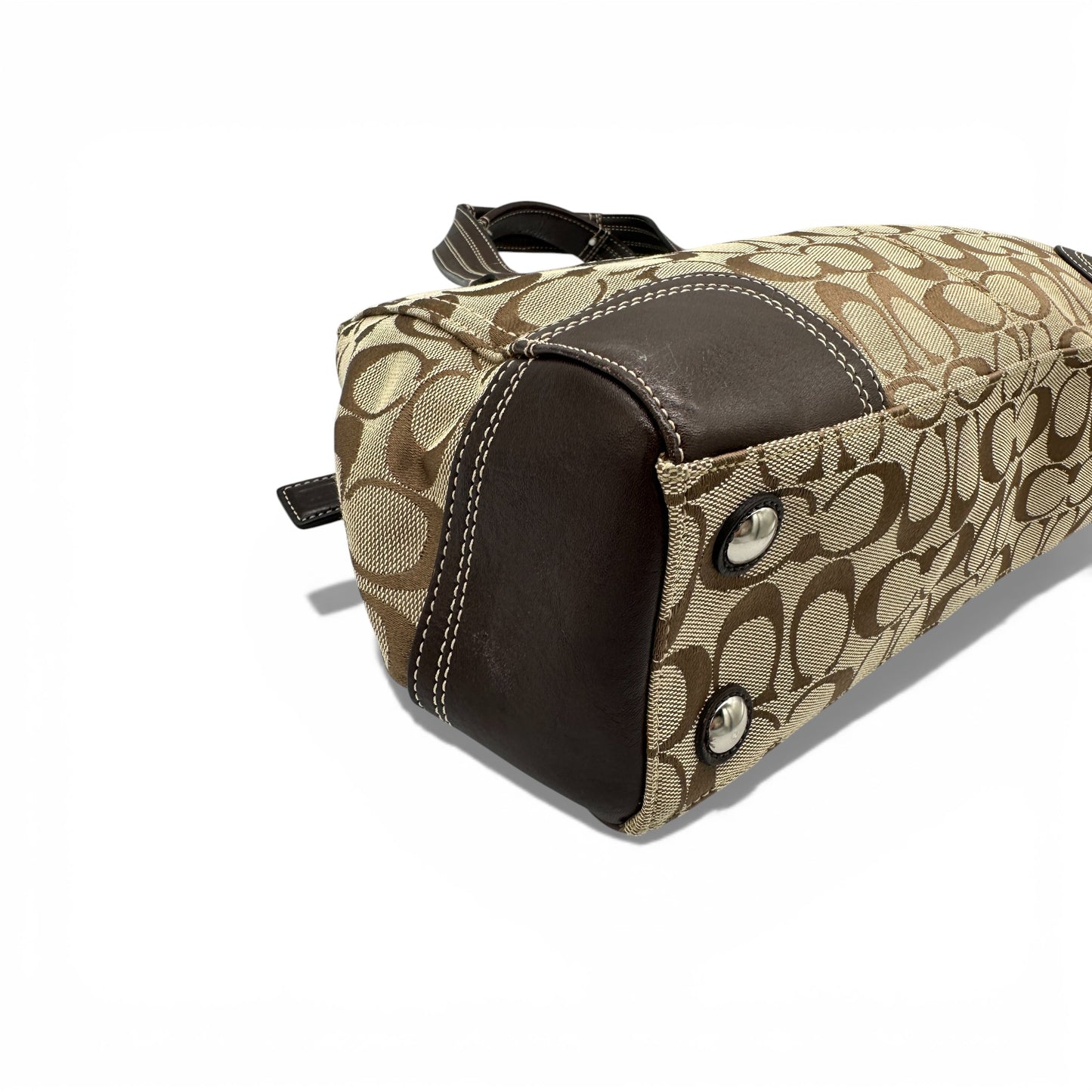 Vintage Coach F13975 Hamptons Carryall Shoulder Bag