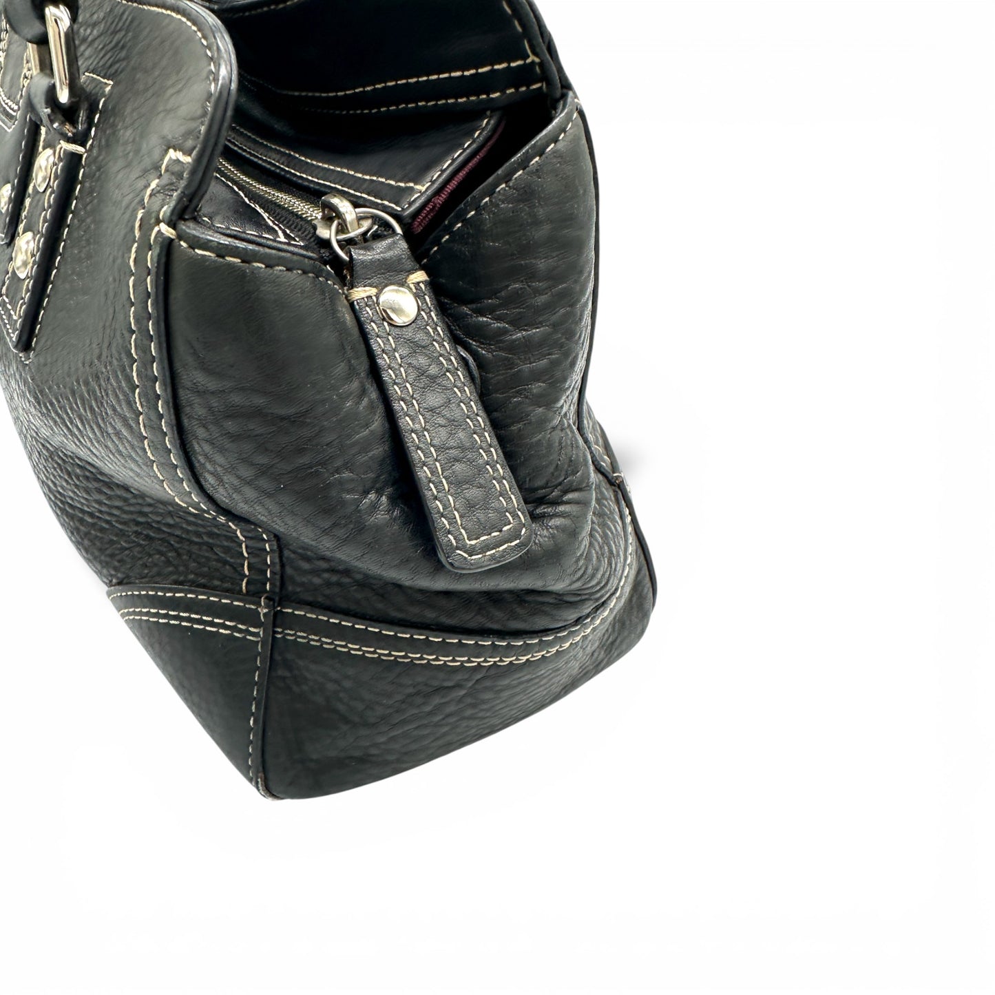 Sac bandoulière vintage Coach F13961 Hampton