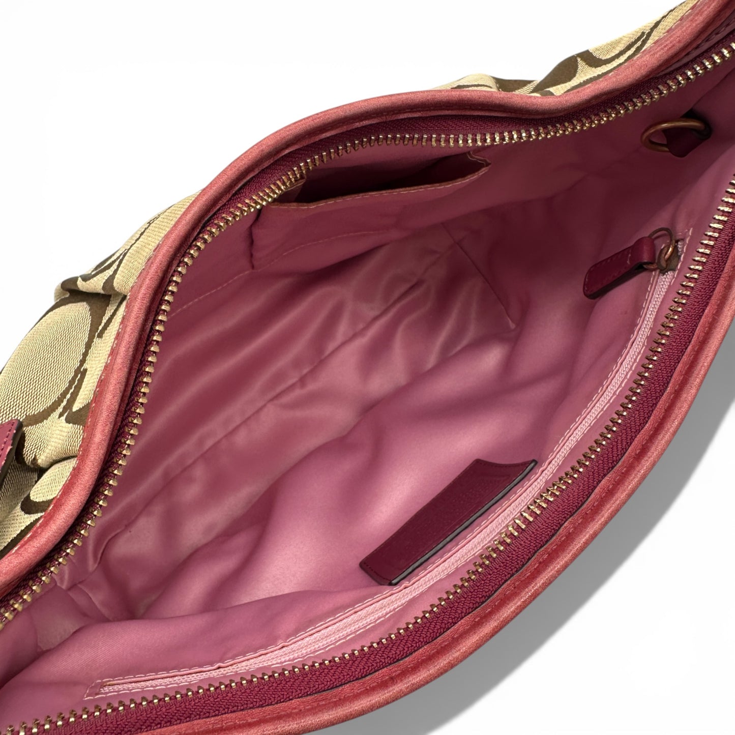 Vintage Coach F12748 Denim Ergo Schultertasche