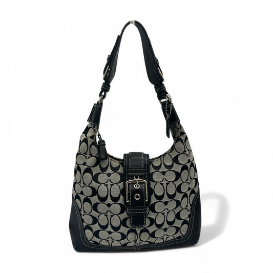 Vintage Coach 6824 Crescent Schultertasche