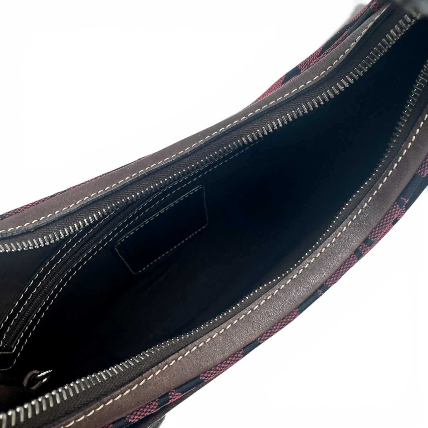 Vintage Coach 6045 Halbmondförmige Schultertasche