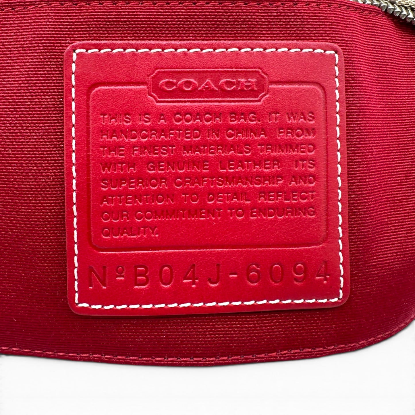 Sac bandoulière vintage Coach 6094 Demi Mini