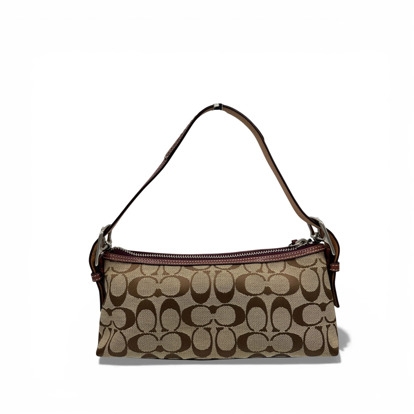 Sac bandoulière vintage Coach 7039 East West Baguette
