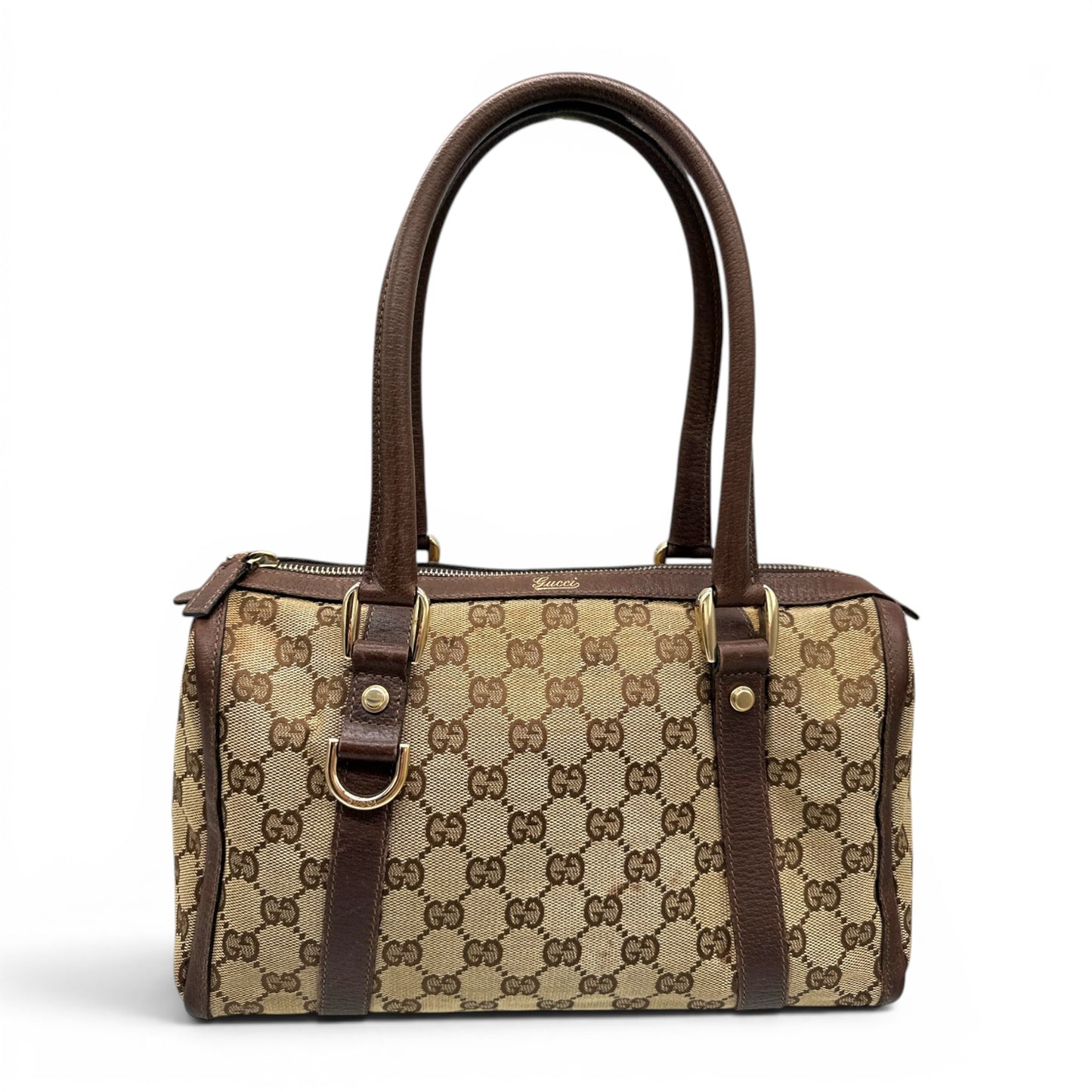 Vintage Gucci Abbey Mini Boston Handbag