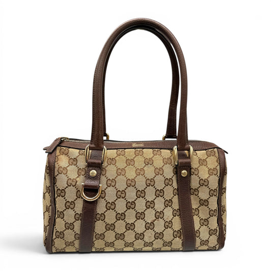 Vintage Gucci Abbey Mini Boston Handbag