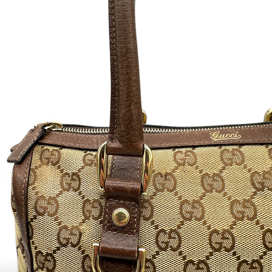 Vintage Gucci Abbey Mini Boston Handbag