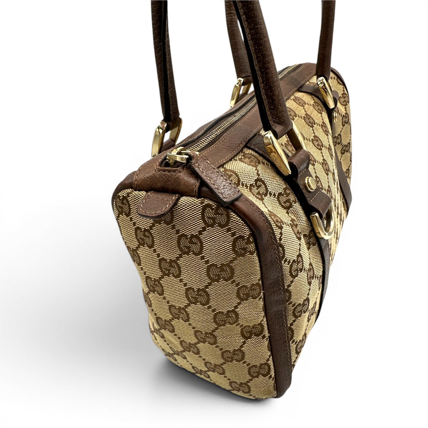 Vintage Gucci Abbey Mini Boston Handbag