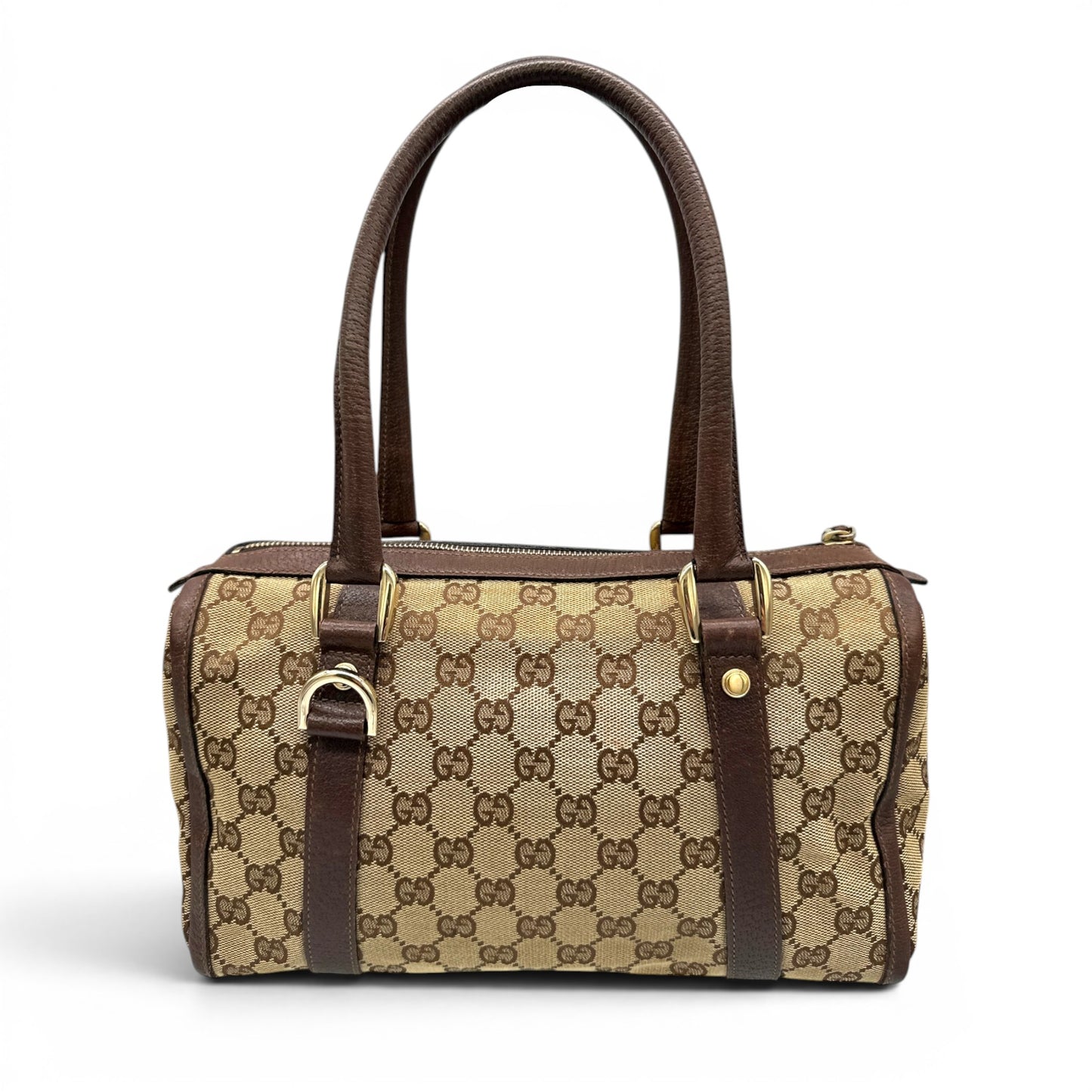 Vintage Gucci Abbey Mini Boston Handbag