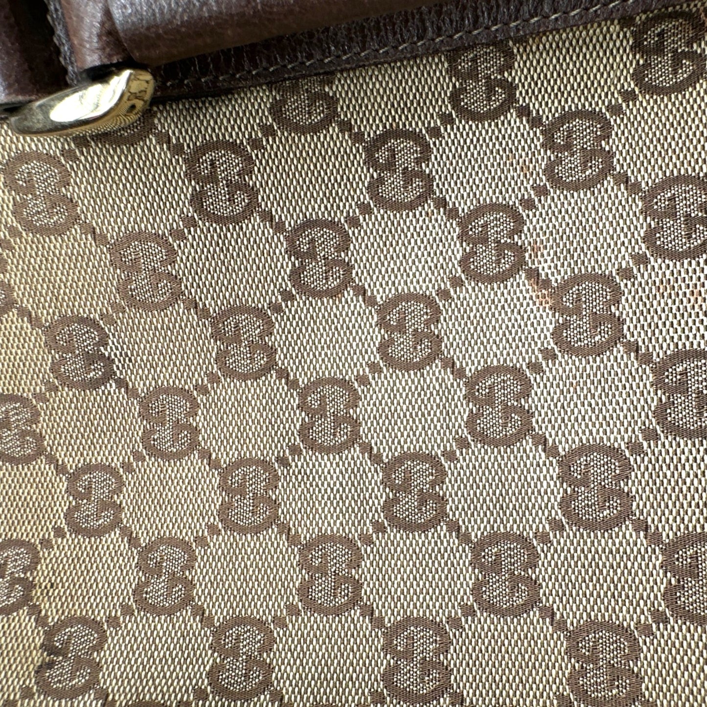Vintage Gucci Abbey Mini Boston Handbag