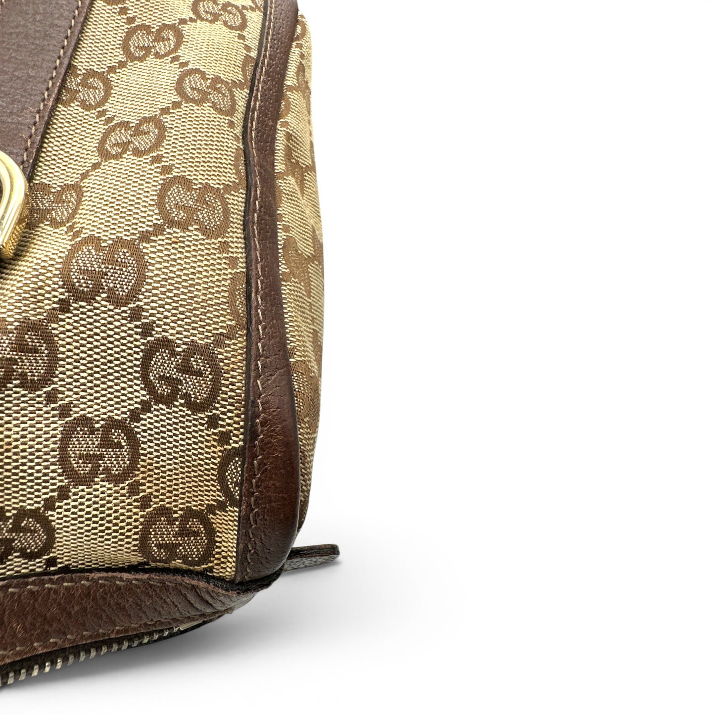 Vintage Gucci Abbey Mini Boston Handbag