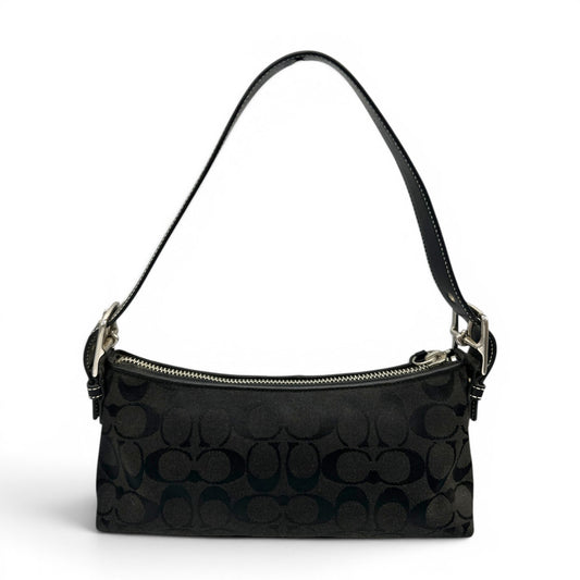 Sac bandoulière vintage Coach 6371 East West Baguette