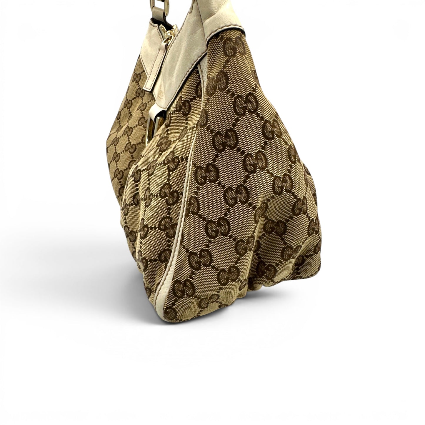 Vintage Gucci Abbey GG Monogram Shoulder Bag