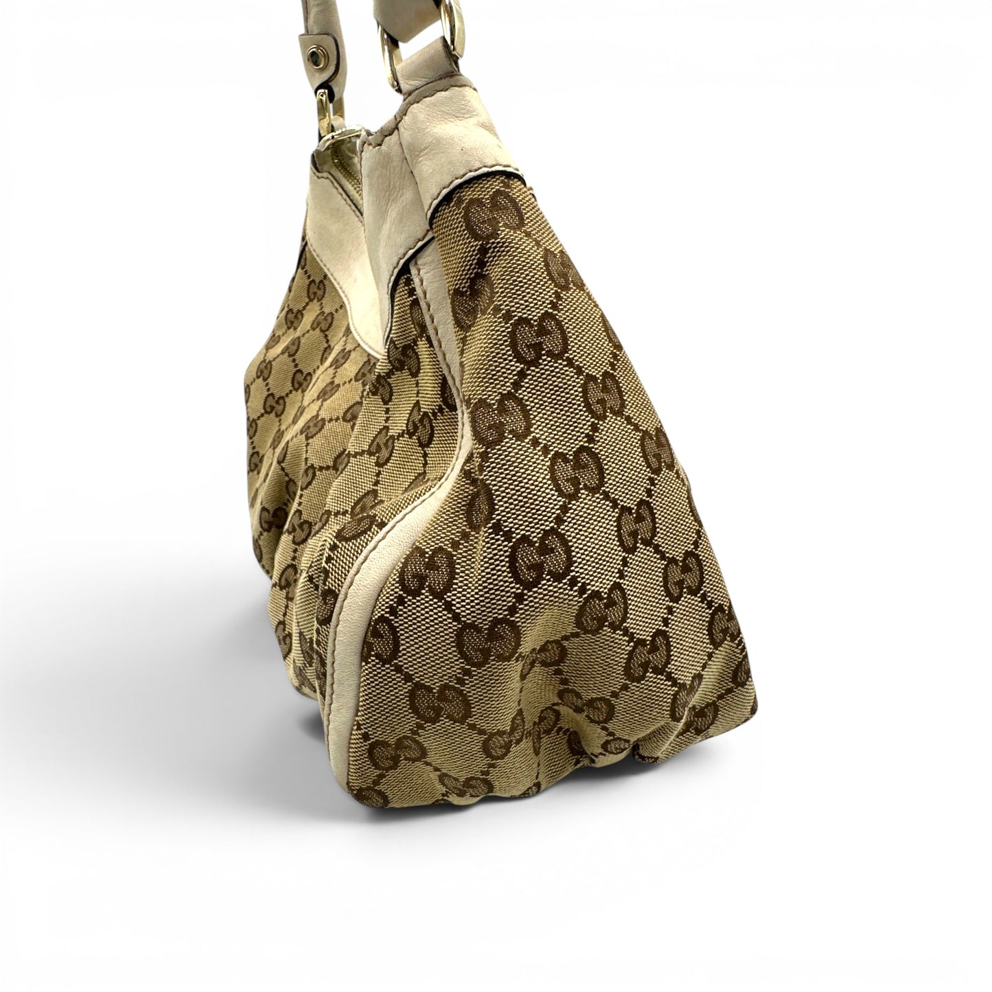 Vintage Gucci Abbey GG Monogram Shoulder Bag