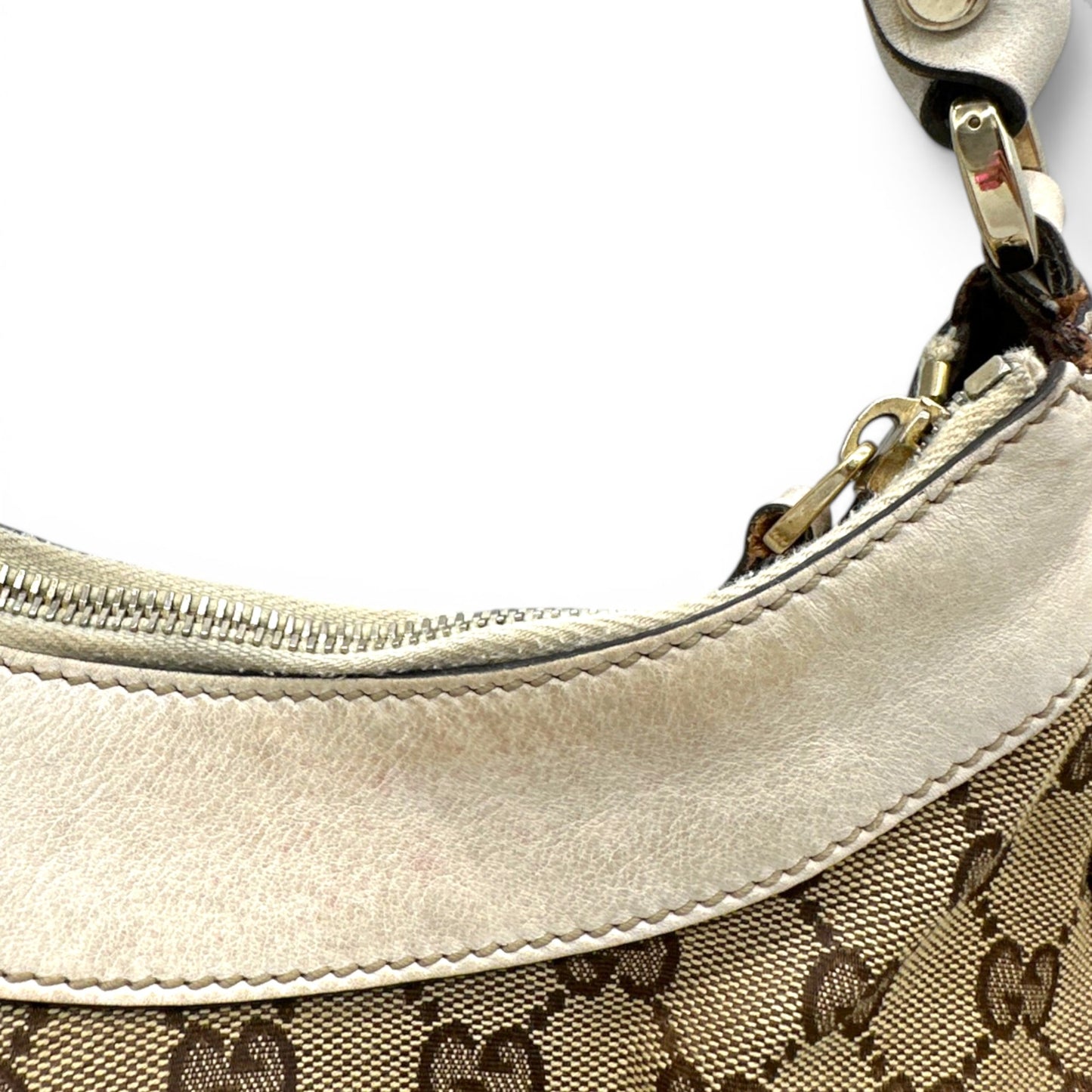 Vintage Gucci Abbey GG Monogram Shoulder Bag