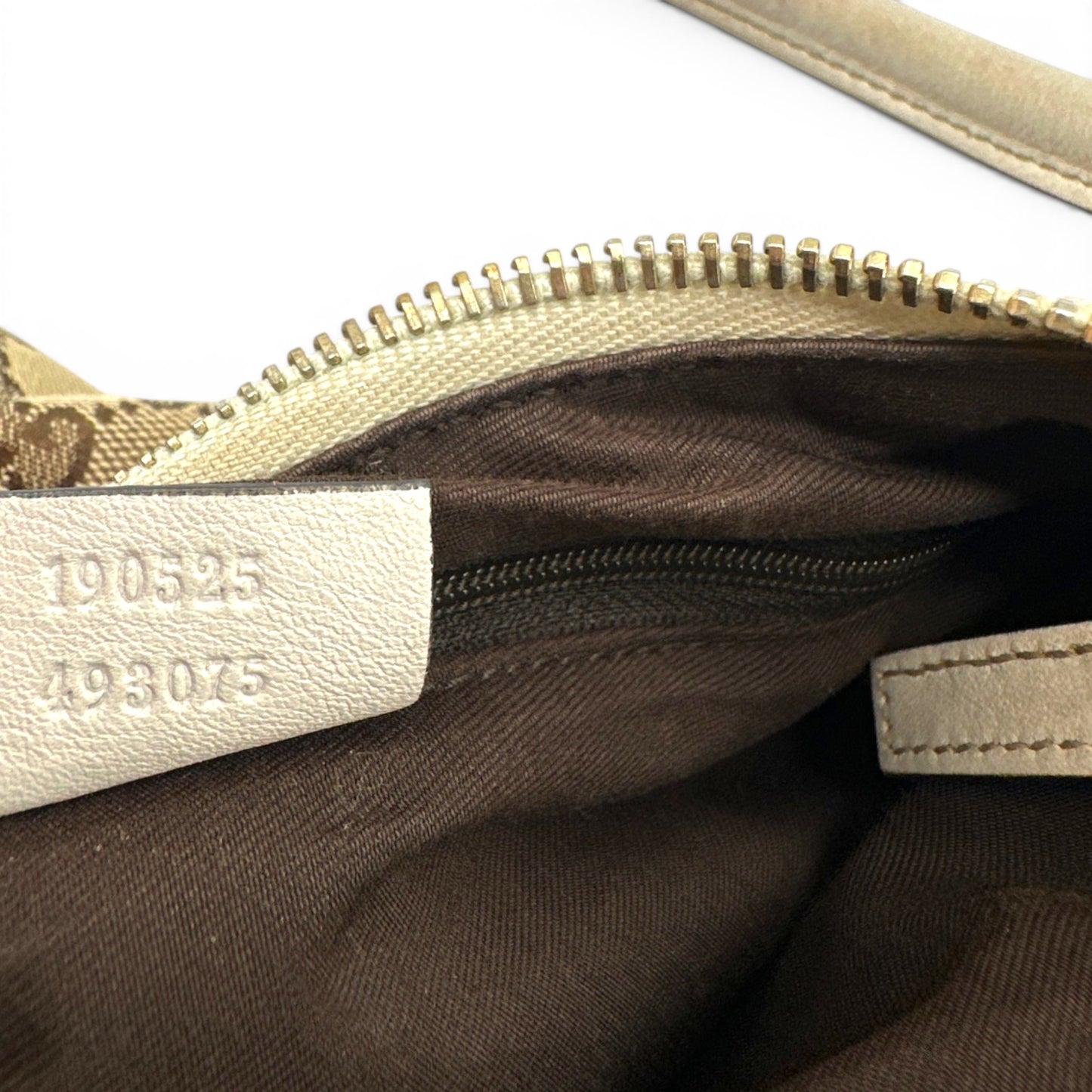 Vintage Gucci Abbey GG Monogram Shoulder Bag