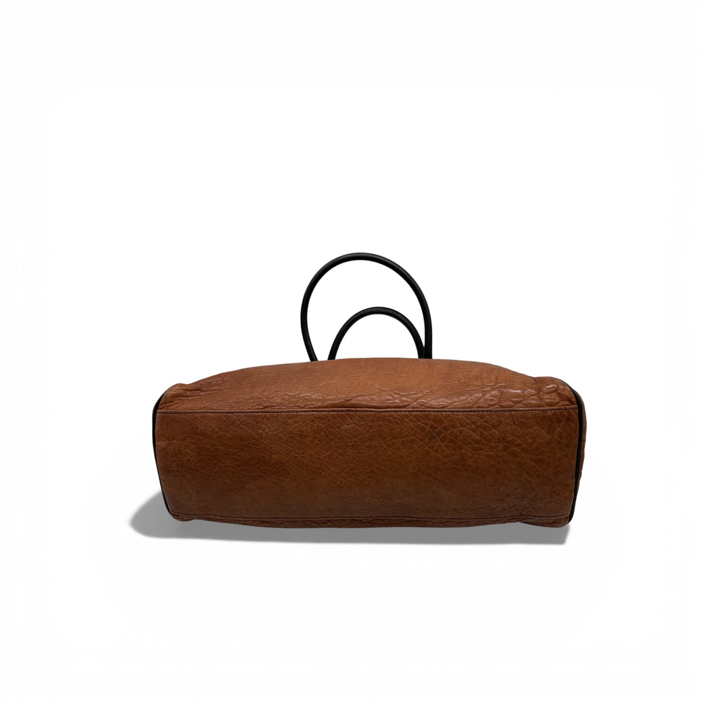 Vintage Fendi Ethnico Brown Leather Handbag