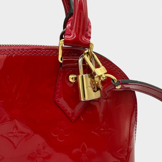 Vintage Louis Vuitton Vernis Alma BB Handbag