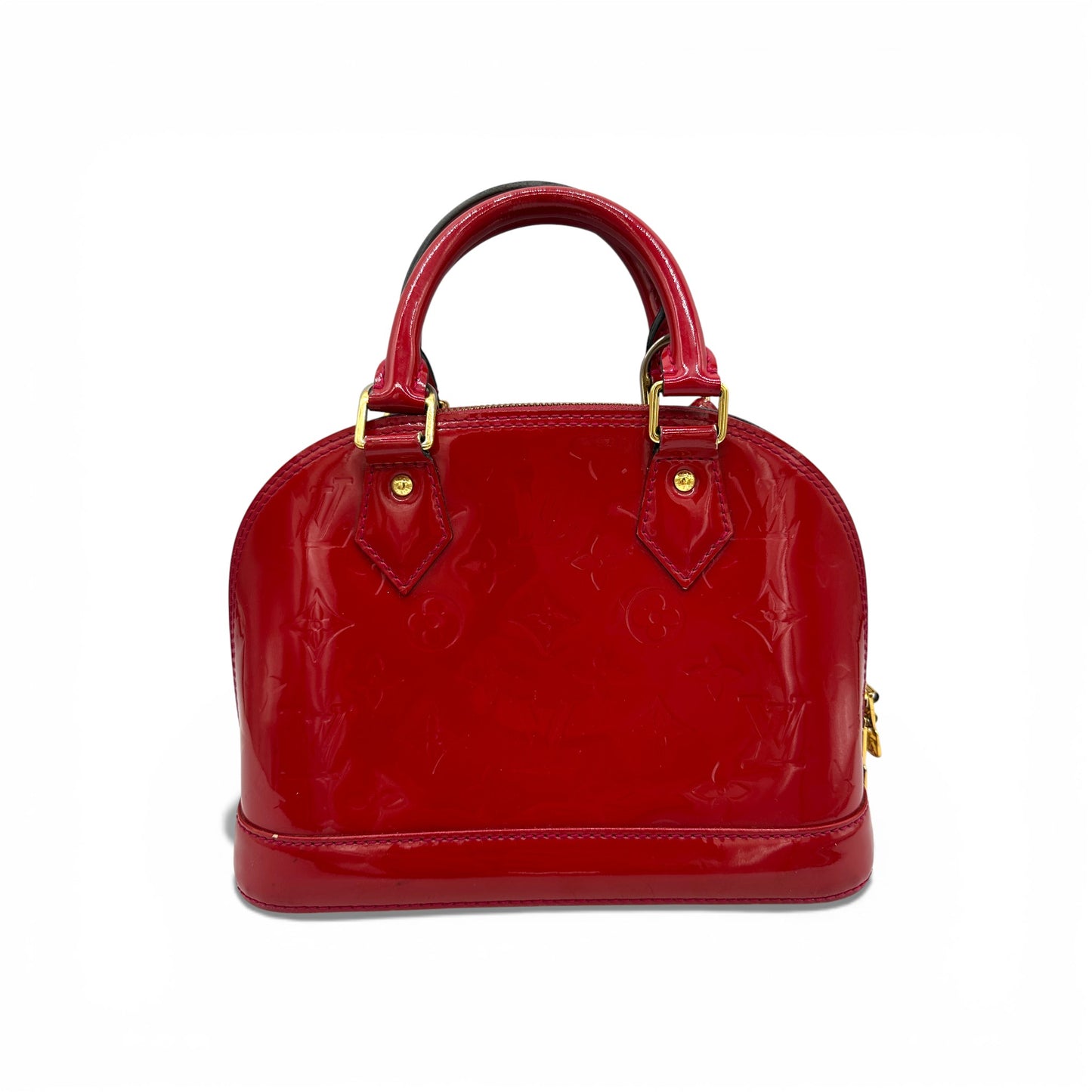 Vintage Louis Vuitton Vernis Alma BB Handbag