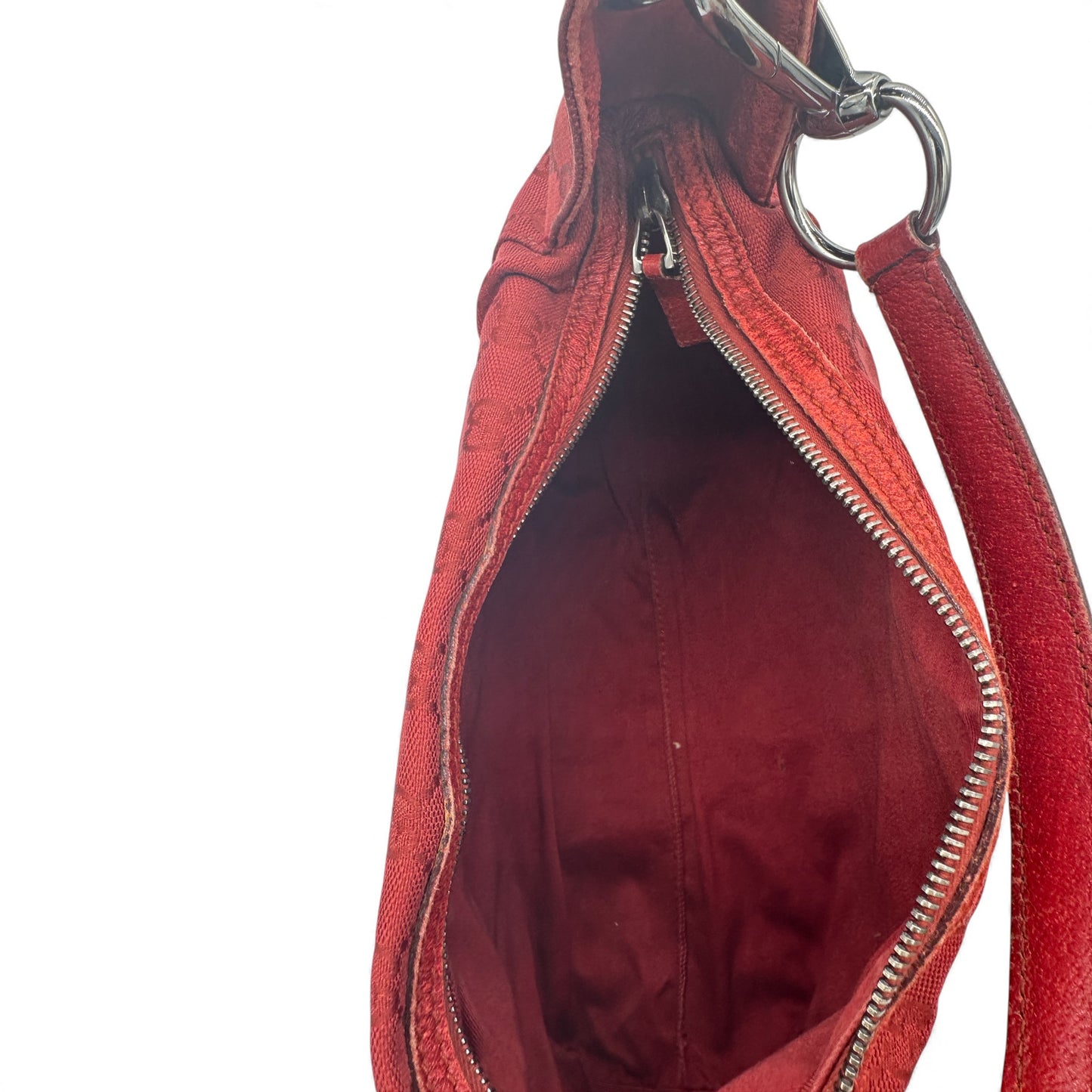 Vintage Gucci 113023 GG Canvas Shoulder Bag