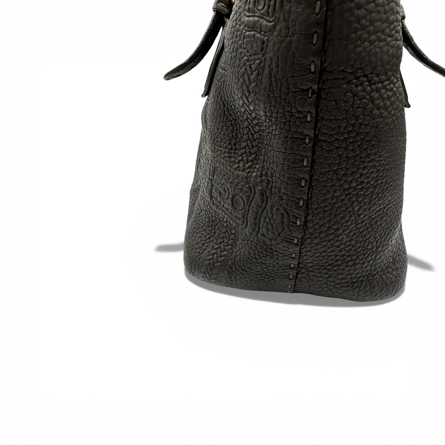 Vintage Fendi Spy Bag aus braunem Leder