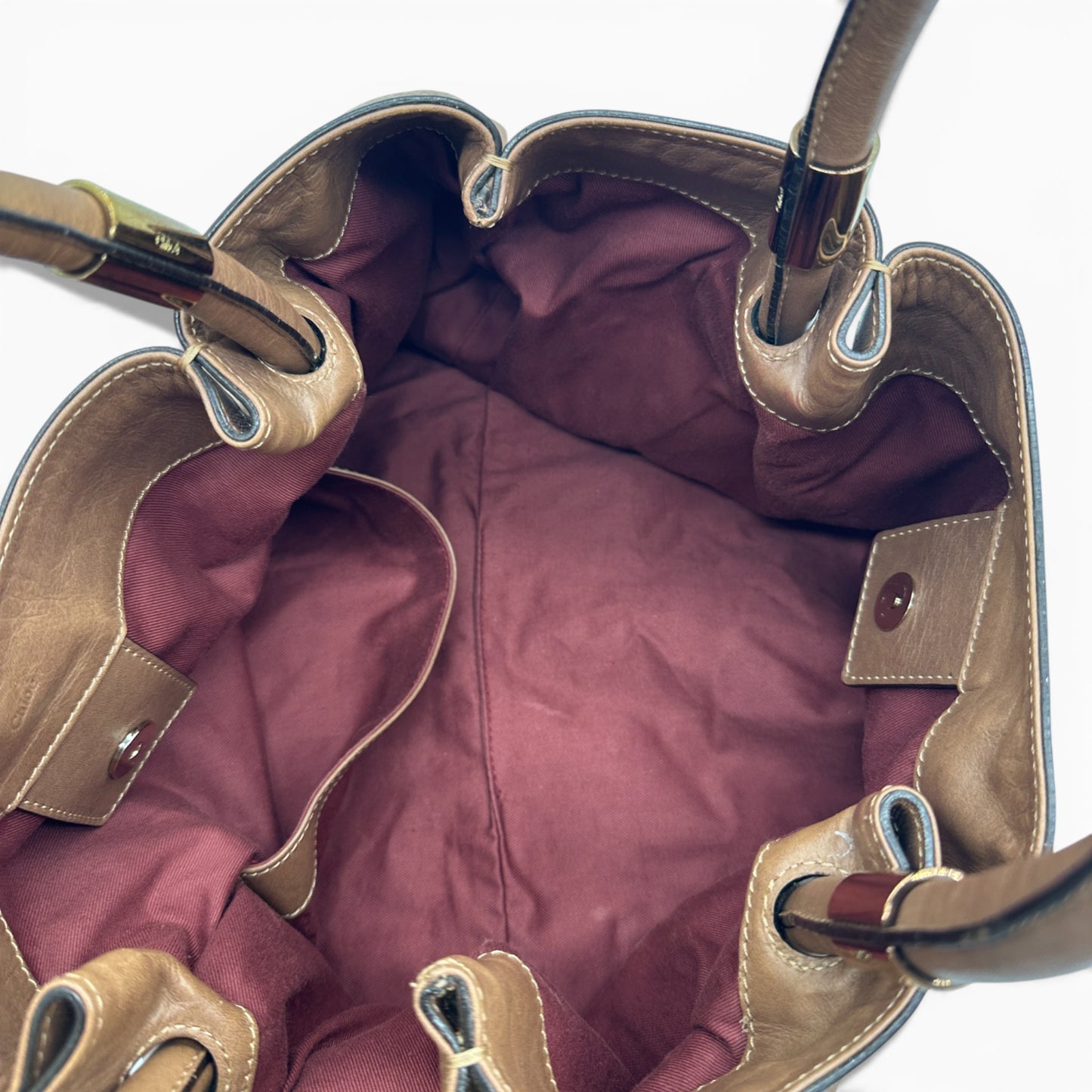 Vintage Chloé Victoria Tote Schultertasche