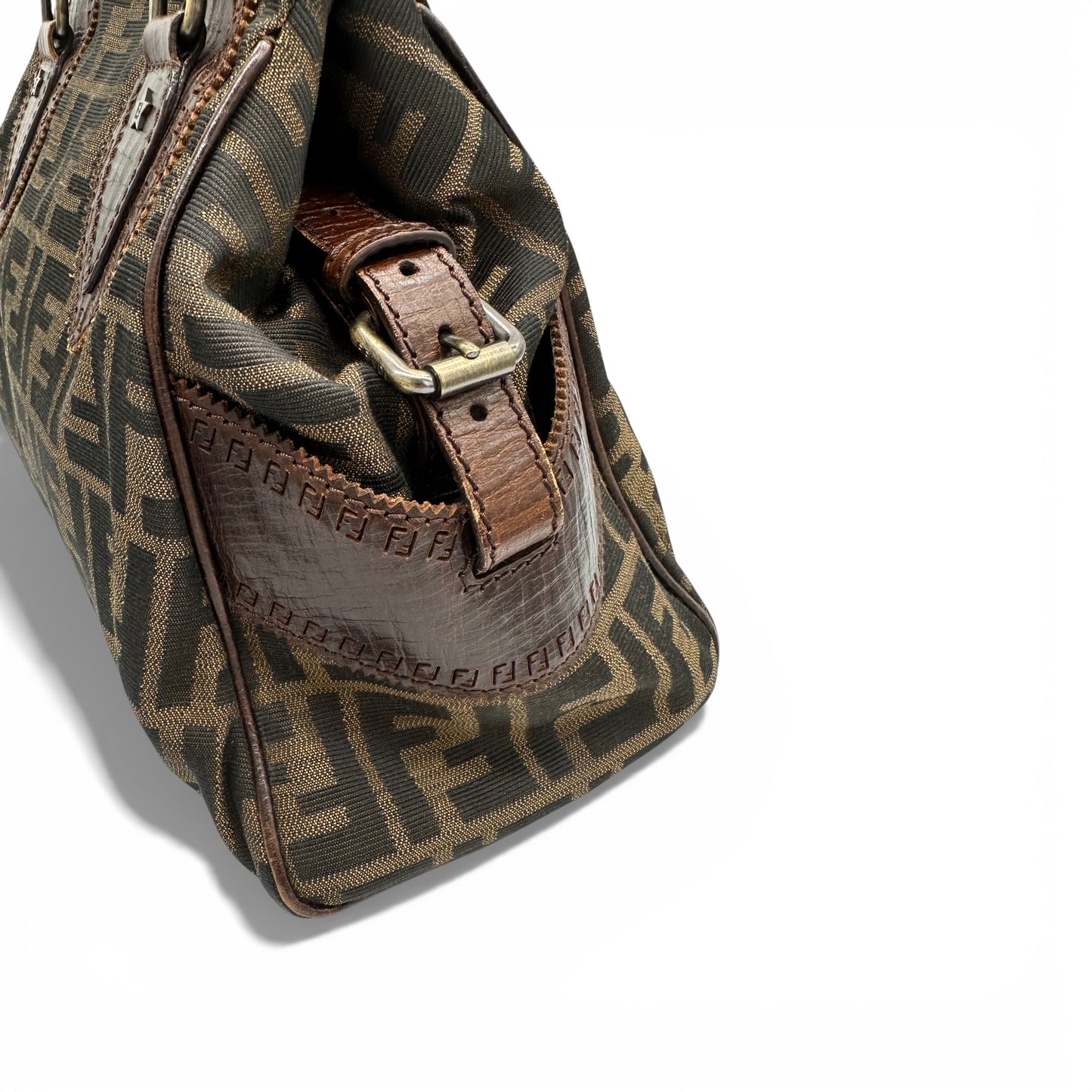 Vintage Fendi Ethnico Zucca Handbag