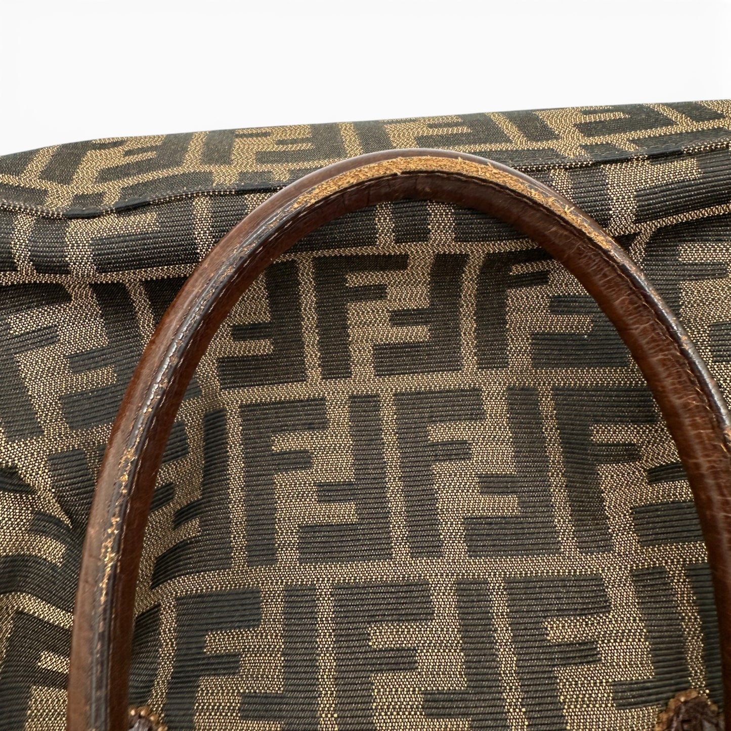 Vintage Fendi Ethnico Zucca Handbag