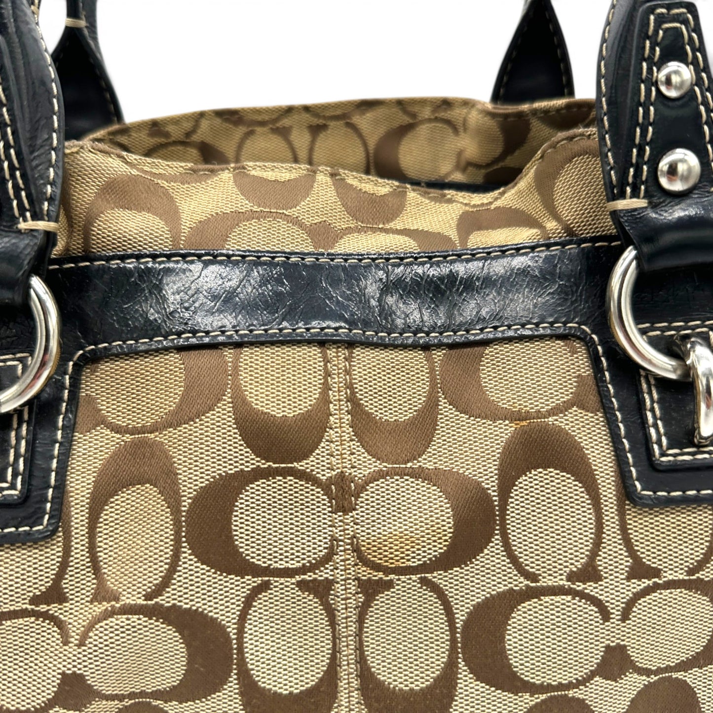 Vintage Coach F14696 Penelope Tote Shoulder Bag