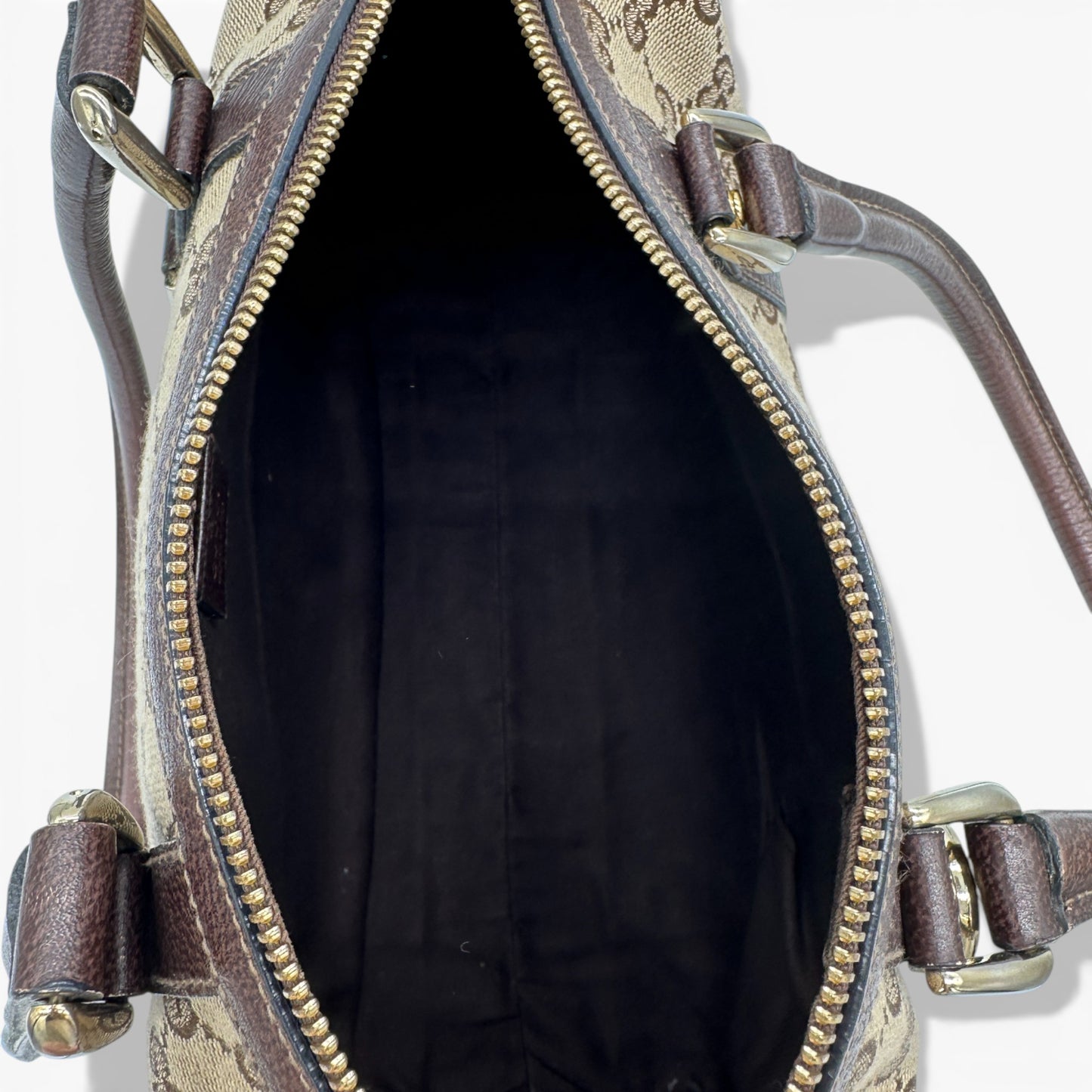 Vintage Gucci Abbey Mini Boston Handbag