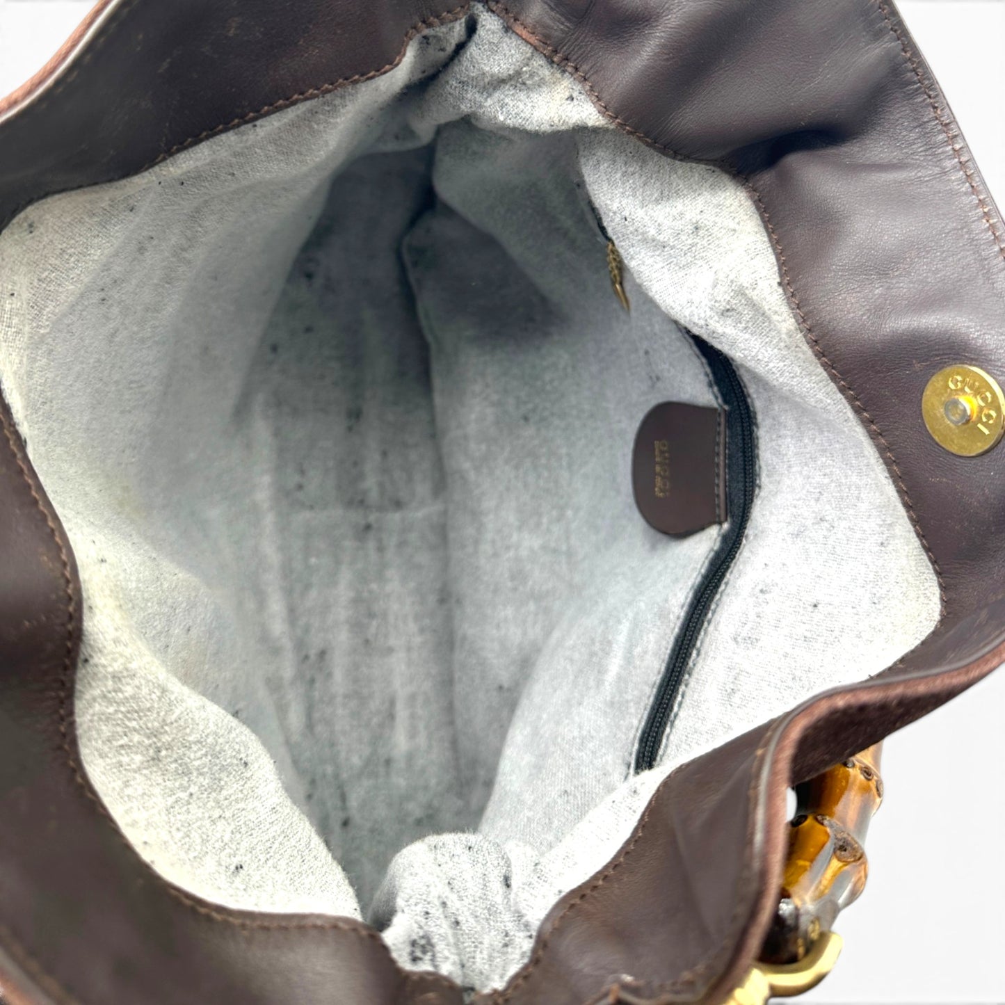 Vintage Gucci Bamboo 0011705 Schultertasche