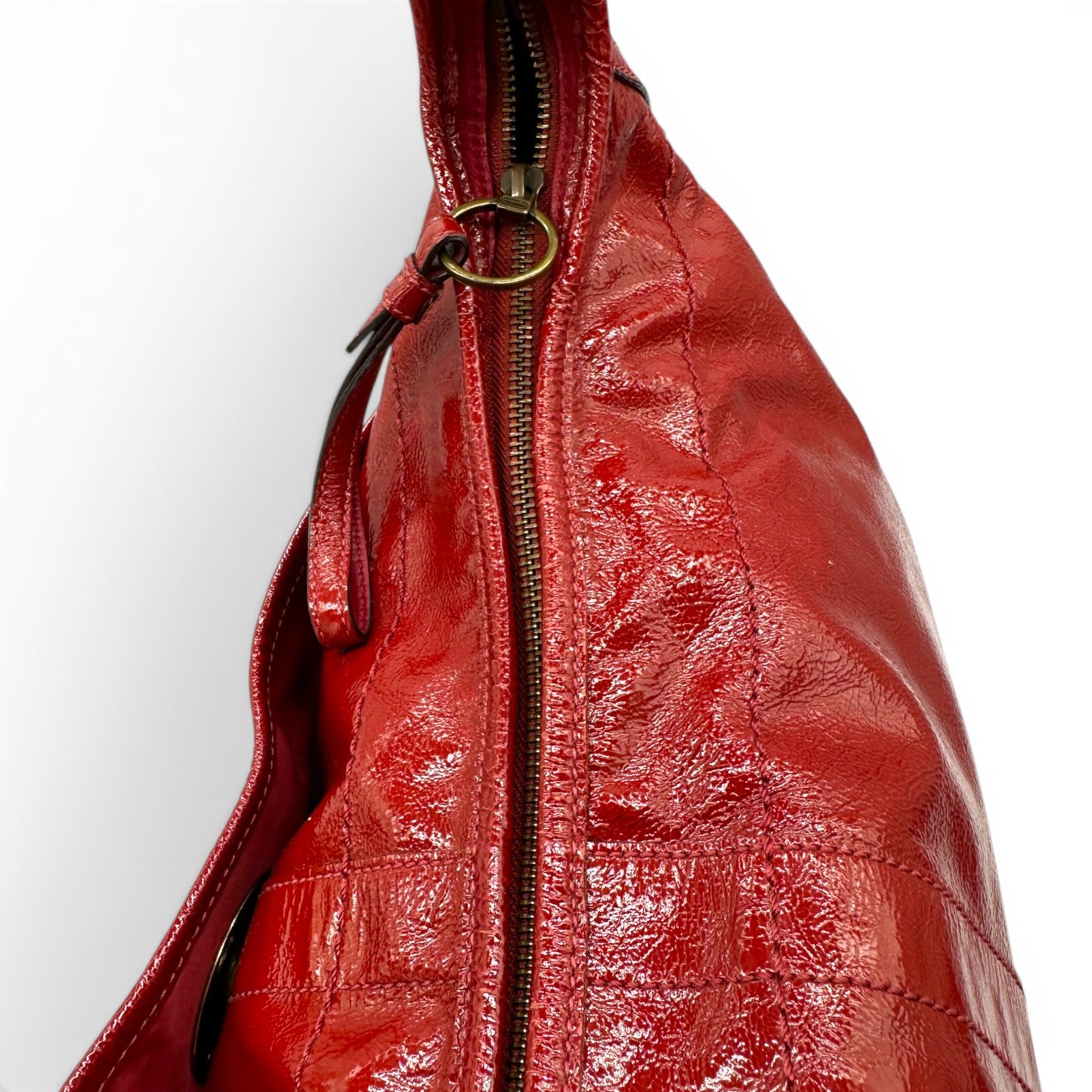 Vintage Coach 11009 Turnlock Ergo Shoulder Bag