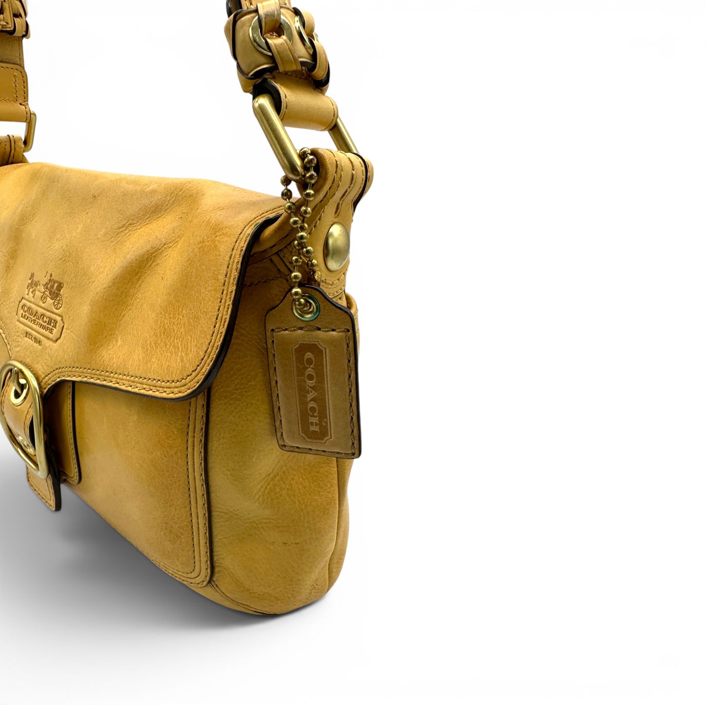Vintage Coach 11768 Soho Bleecker Flap Shoulder Bag
