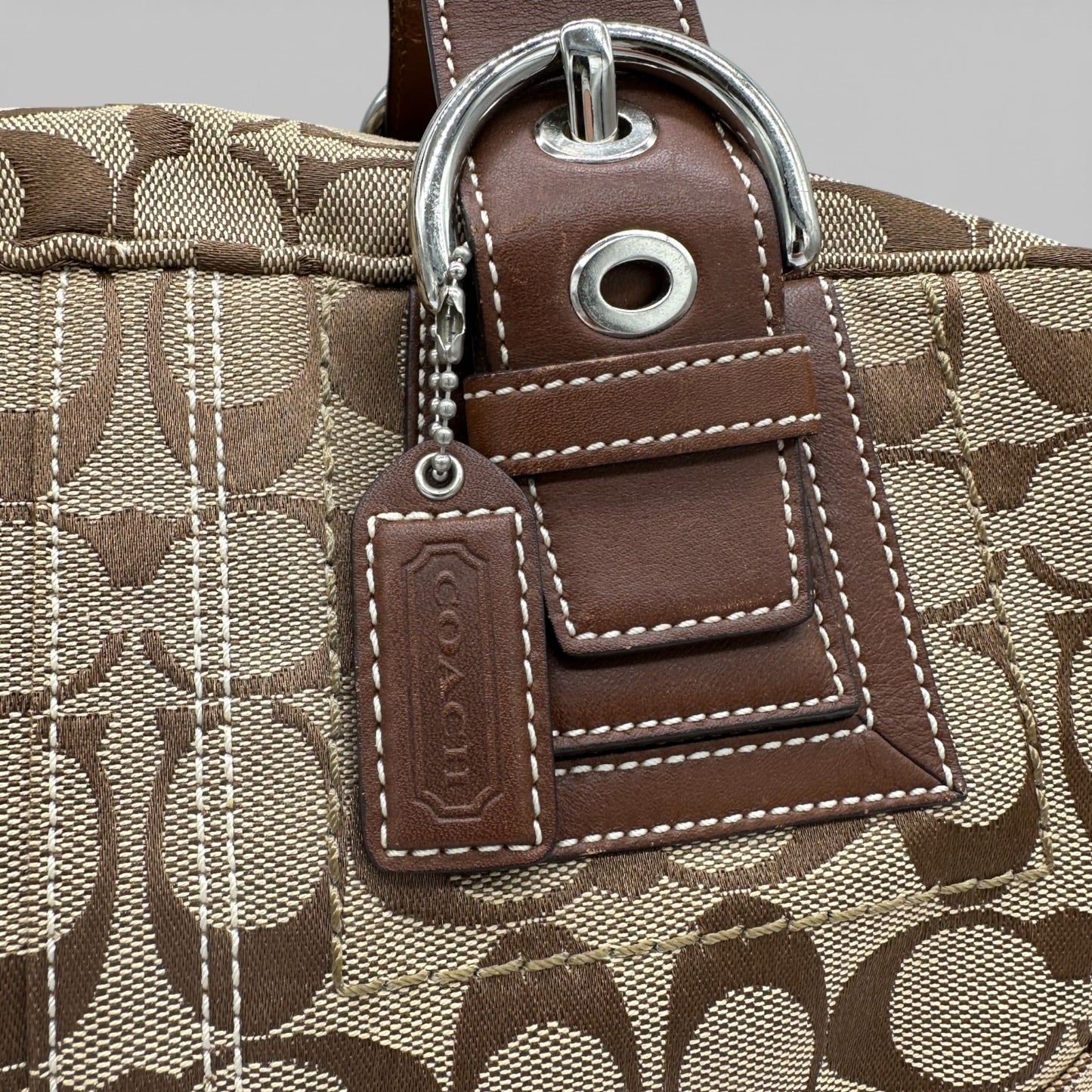 Vintage Coach 10078 Soho Mini Boston Shoulder Bag