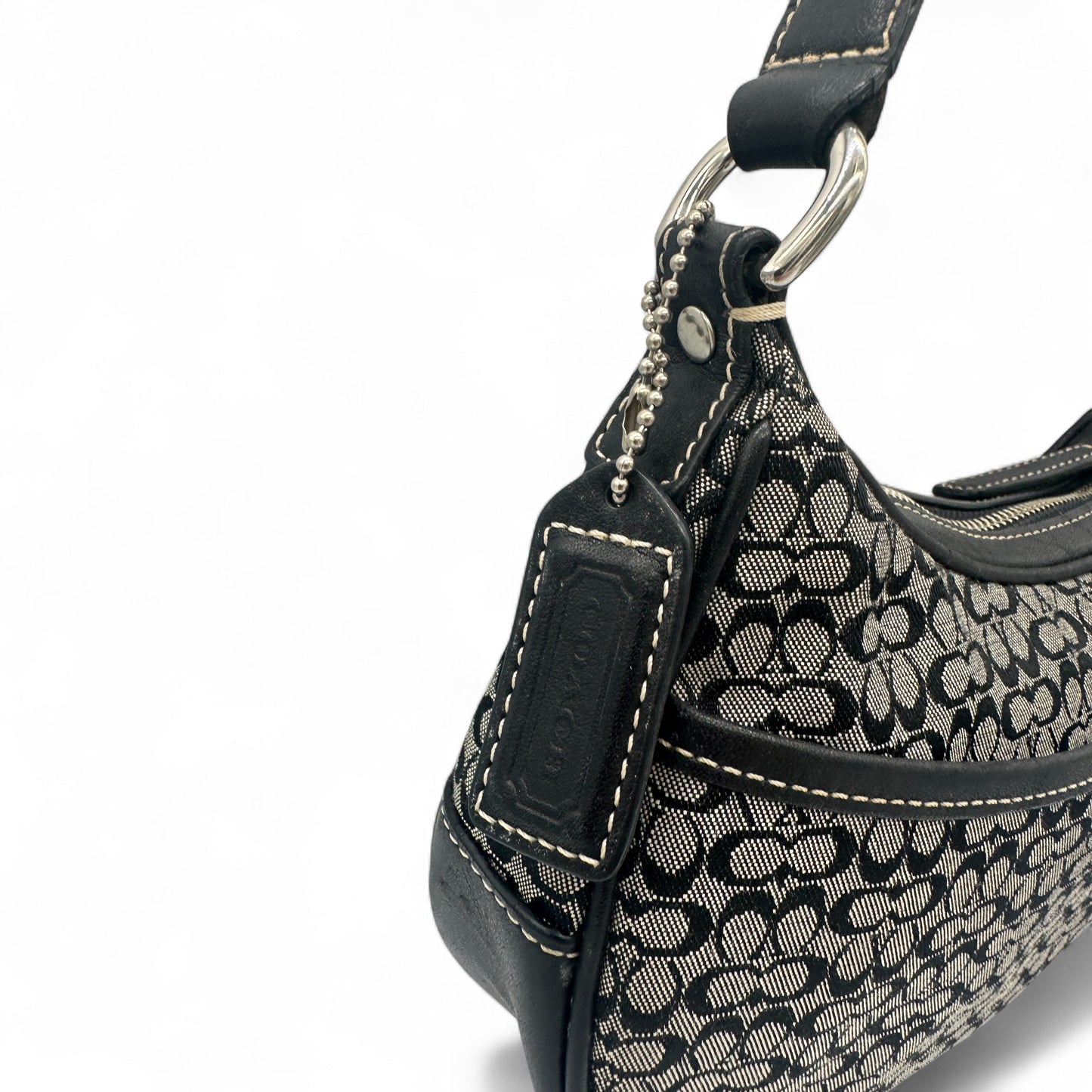 Vintage Coach 6623 Crescent Schultertasche