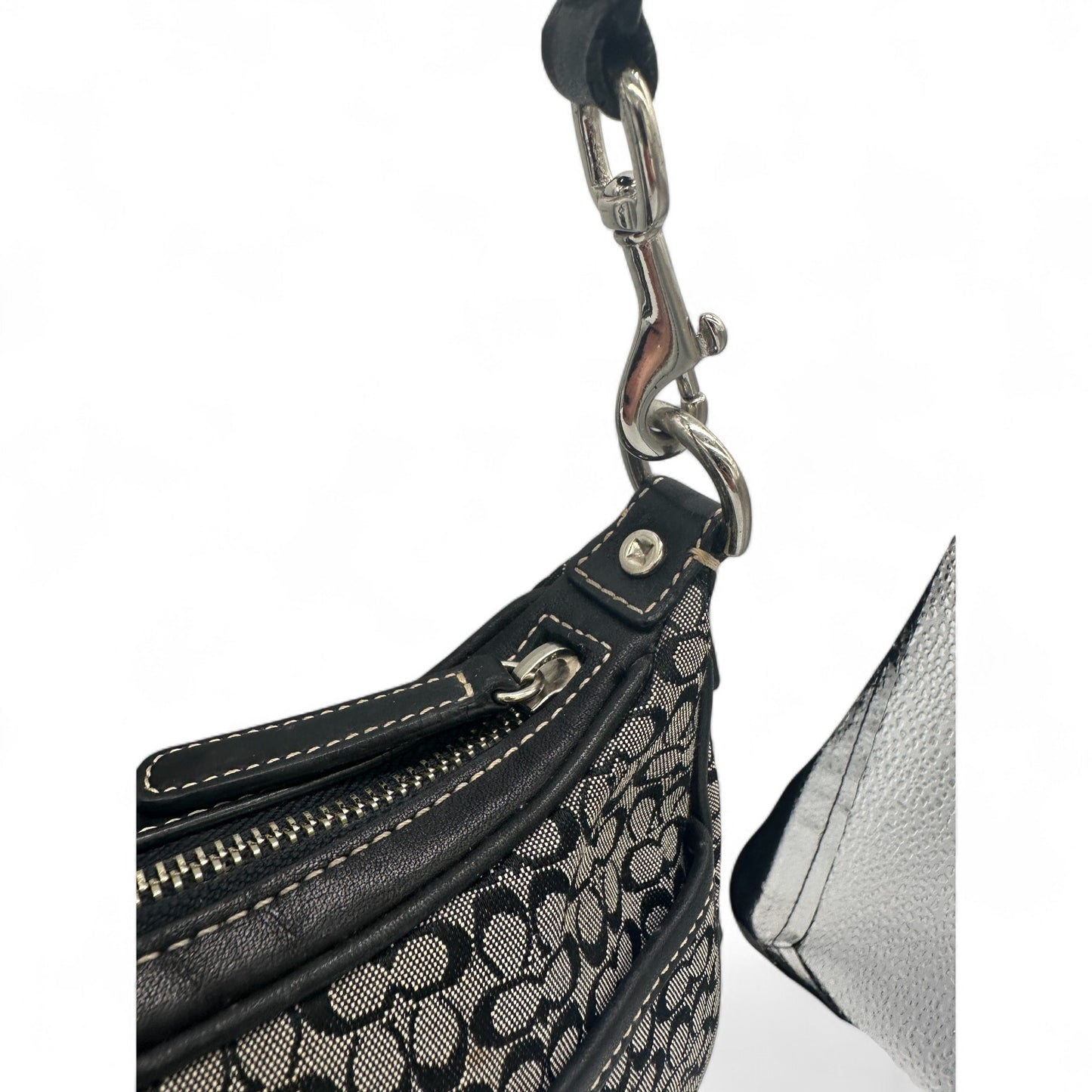 Vintage Coach 6623 Crescent Schultertasche