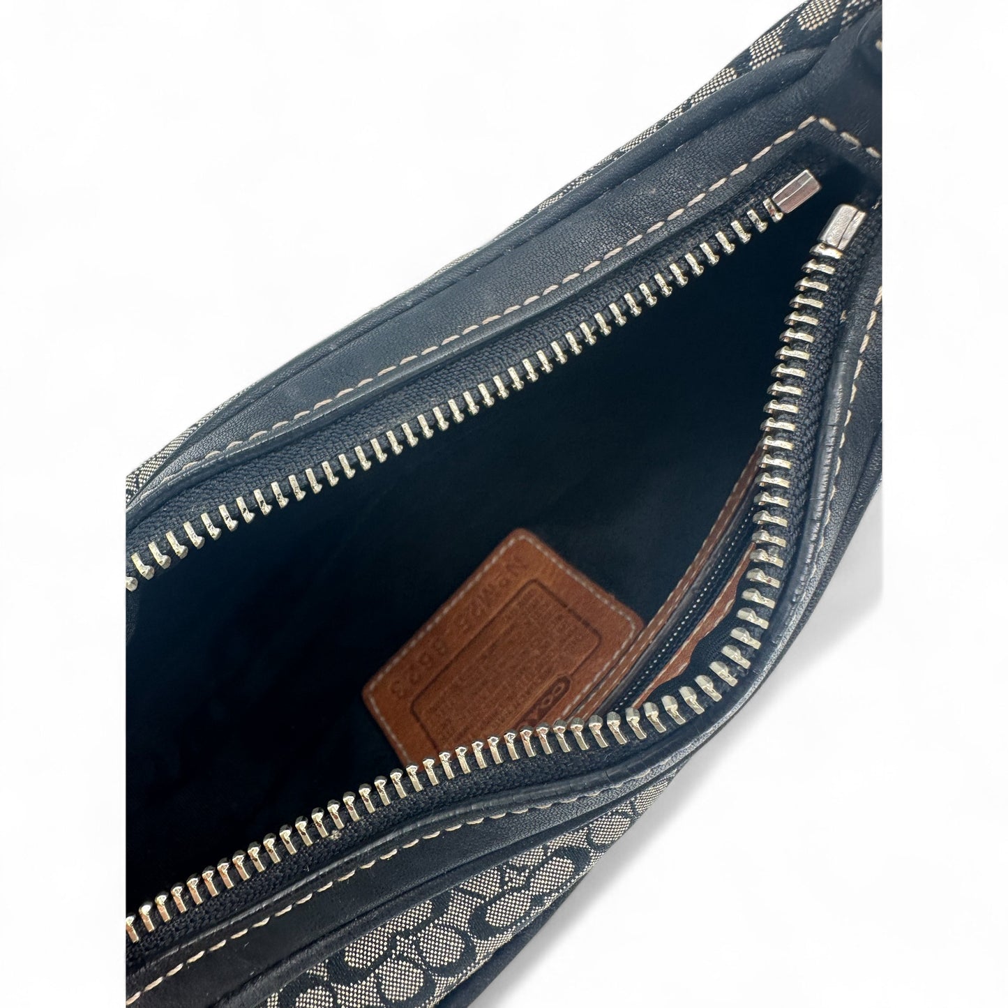 Vintage Coach 6623 Crescent Schultertasche