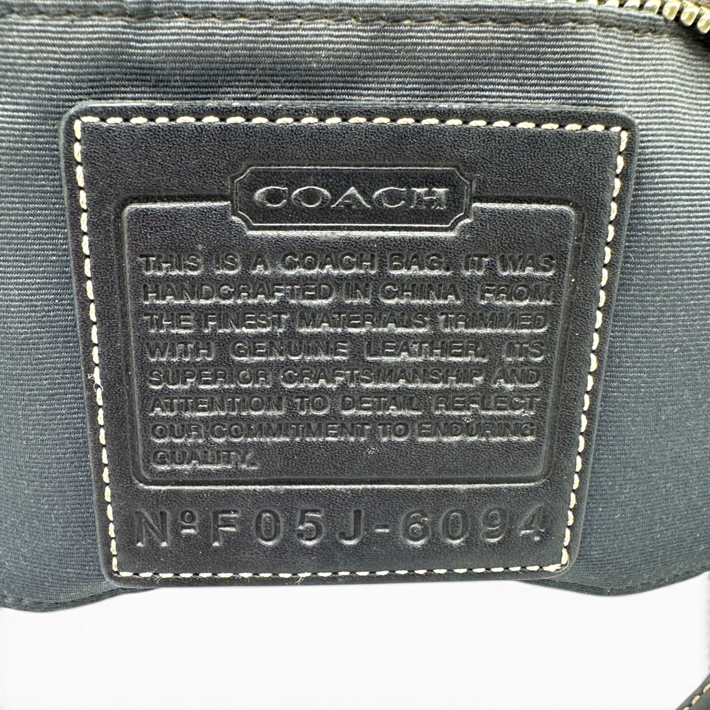 Vintage Coach 6094 Demi Mini Shoulder Bag