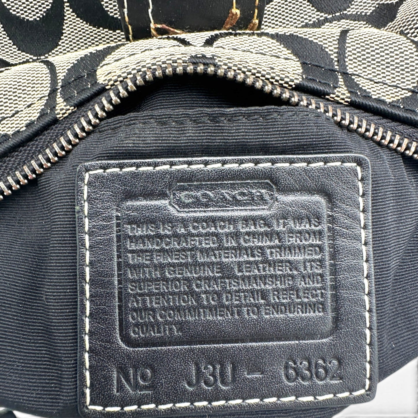 Vintage Coach Soho 6362 Schultertasche