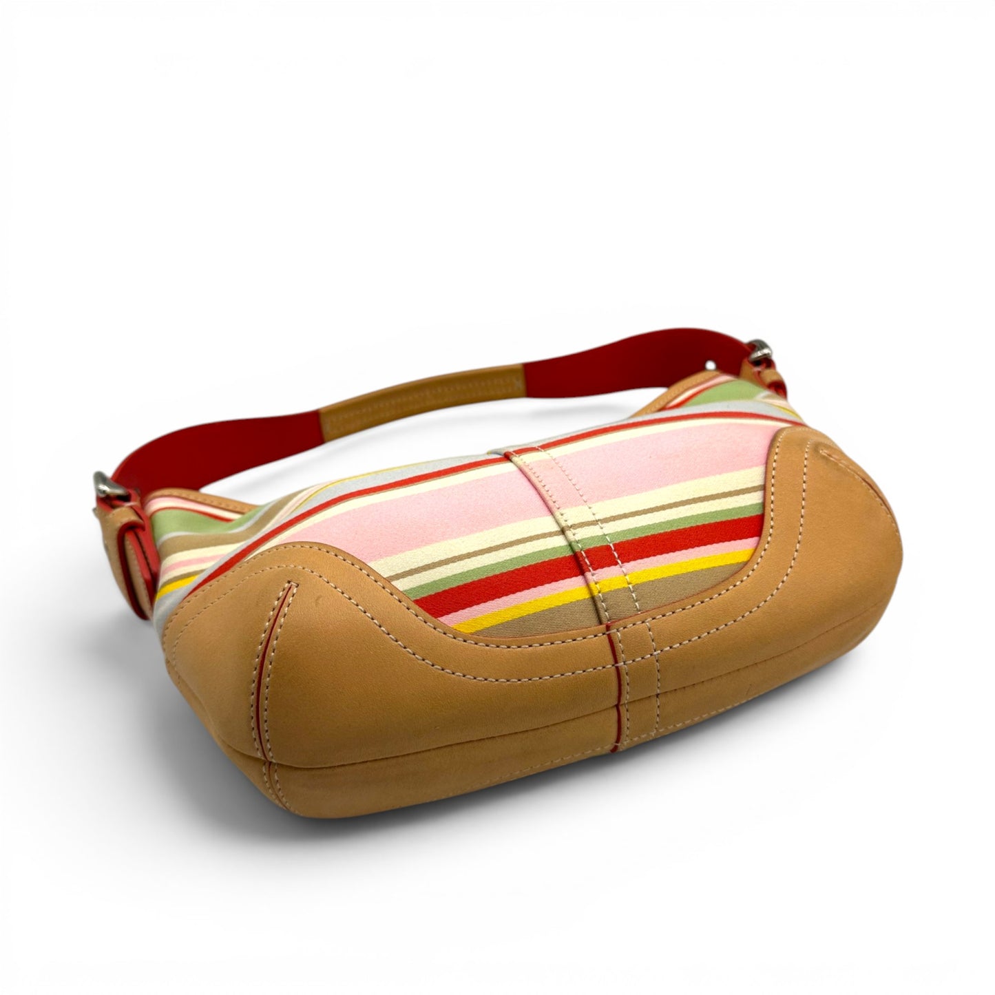 Vintage Coach 4437 Soho Stripe Shoulder Bag